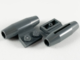Engine, Smooth Small, 1 x 2 Side Plate with Axle H (98302)