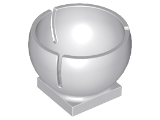 Cylinder Hemisphere 3 x 3 Ball Turret Socket with (44358)