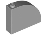 Slope, Curved 4 x 1 x 2 2/3 with Stud (65734)