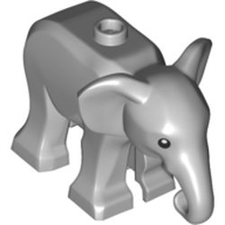 Elephant, Baby with Black Eyes and White Pupils Pa (79297pb01)