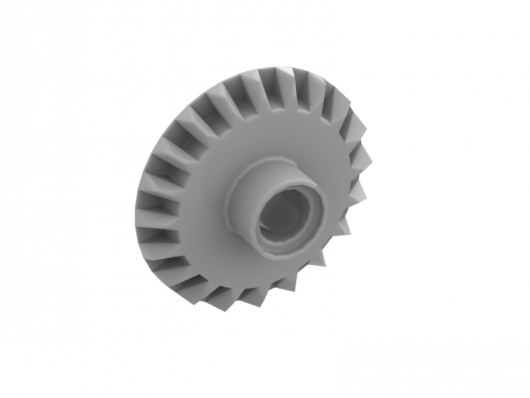 Technic, Gear 20 Tooth Bevel with Pin Hole (87407)