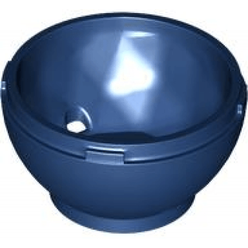 Container, Faceted, 4 x 4 x 1 2/3, Dragon Egg Bott (24130)