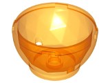 Container, Faceted, 4 x 4 x 1 2/3, Dragon Egg Bott (24130)