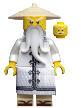 Минифигурка Sensei Wu - The LEGO Ninjago Movie (njo354)