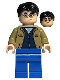 Harry Potter - Dark Tan Jacket, Blue Legs