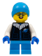 Child - Boy, Black Ice Planet Coat, Dark Azure Short Legs, Dark Azure Beanie, Glasses