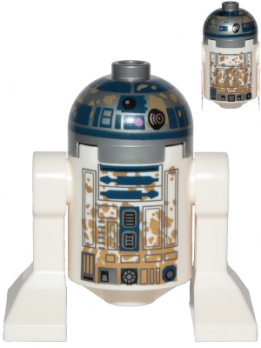 Astromech Droid, R2-D2, Dirt Stains (sw1200)