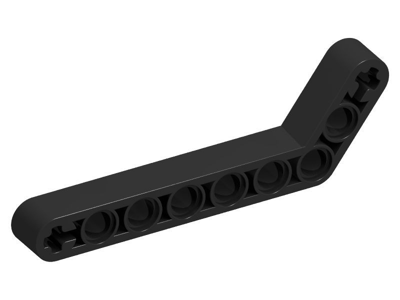 Technic, Liftarm, Modified Bent Thick 1 x 9 (7 - 3) (32271)