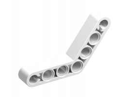 Technic, Liftarm, Modified Bent Thick 1 x 7 (4 - 4)(32348)