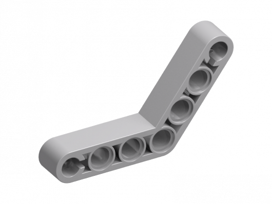 Technic, Liftarm, Modified Bent Thick 1 x 7 (4 - 4)(32348)