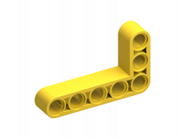 Technic, Liftarm, Modified Bent Thick L-Shape 3 x 5 (32526)