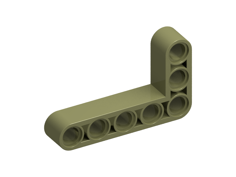 Technic, Liftarm, Modified Bent Thick L-Shape 3 x 5 (32526)