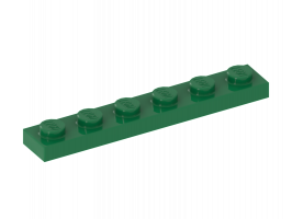 Plate 1 x 6 (3666)