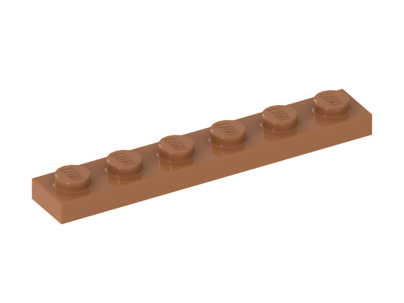 Plate 1 x 6 (3666)