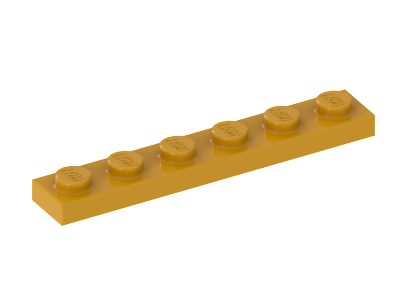 Plate 1 x 6 (3666)