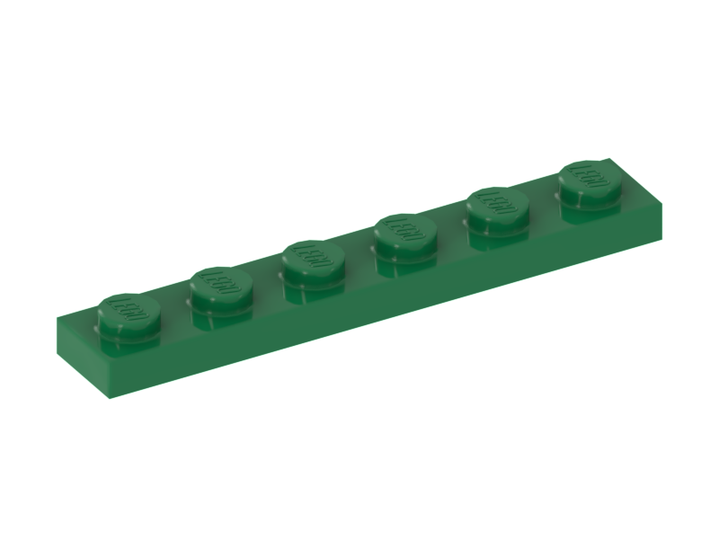 Plate 1 x 6 (3666)