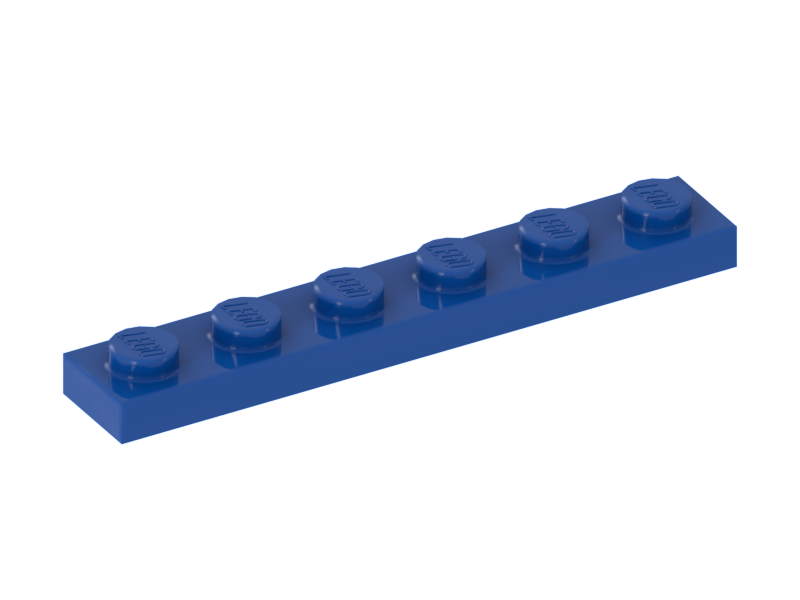Plate 1 x 6 (3666)