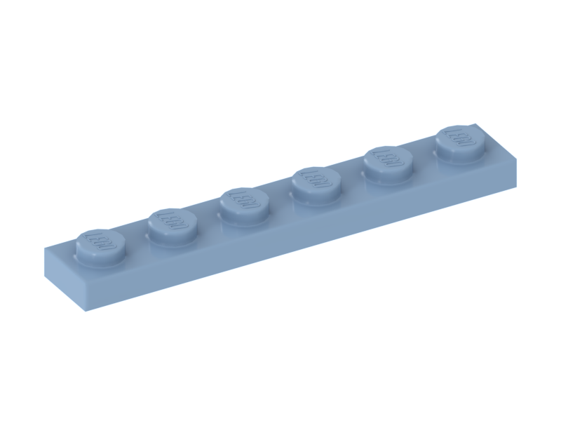 Plate 1 x 6 (3666)