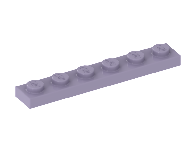 Plate 1 x 6 (3666)