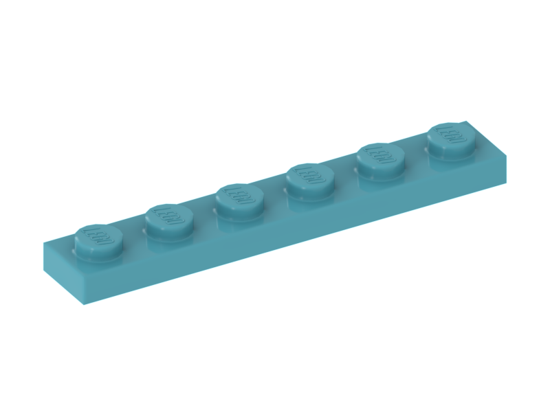 Plate 1 x 6 (3666)