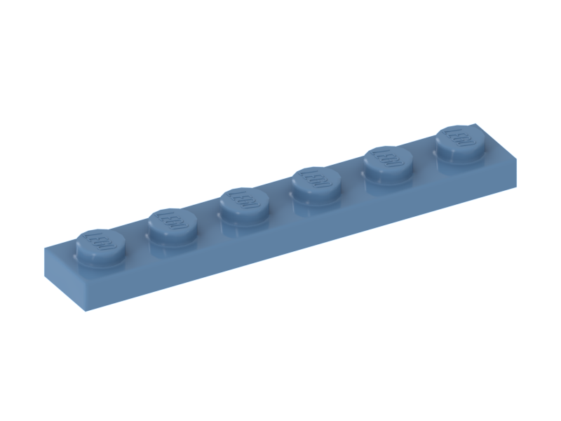 Plate 1 x 6 (3666)