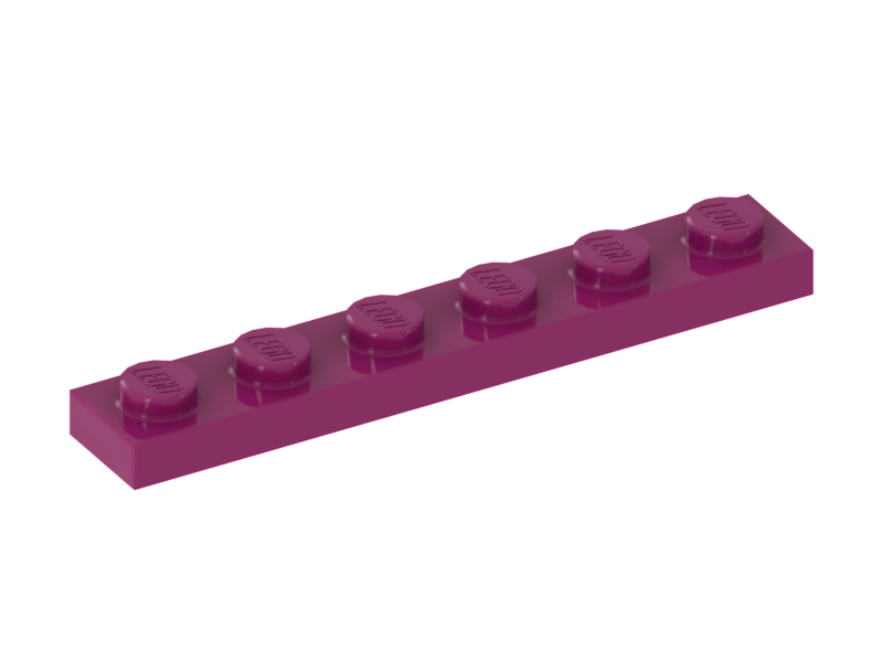 Plate 1 x 6 (3666)