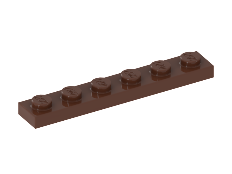 Plate 1 x 6 (3666)