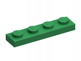 Plate 1 x 4 (3710)