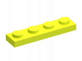 Plate 1 x 4 (3710)