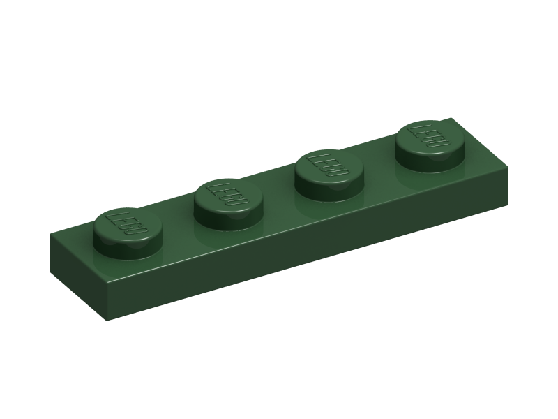 Plate 1 x 4 (3710)