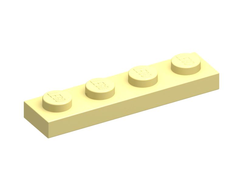 Plate 1 x 4 (3710)