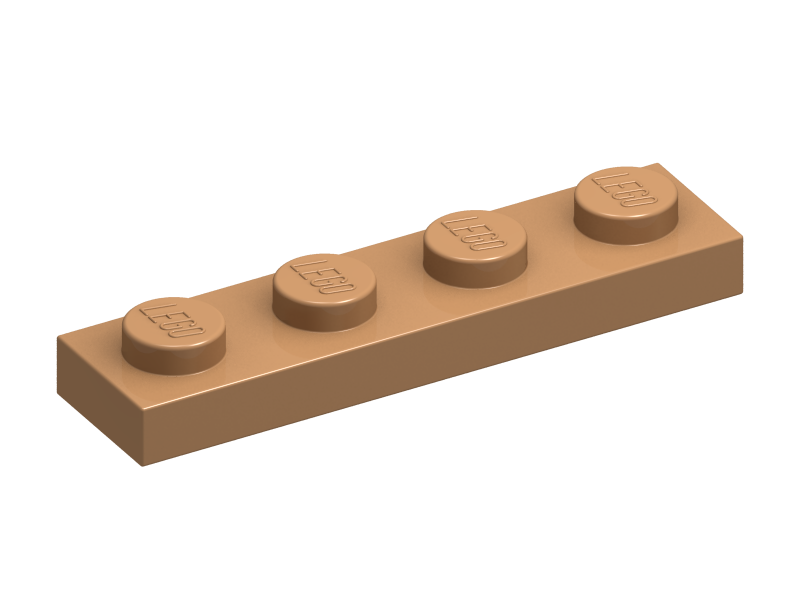 Plate 1 x 4 (3710)
