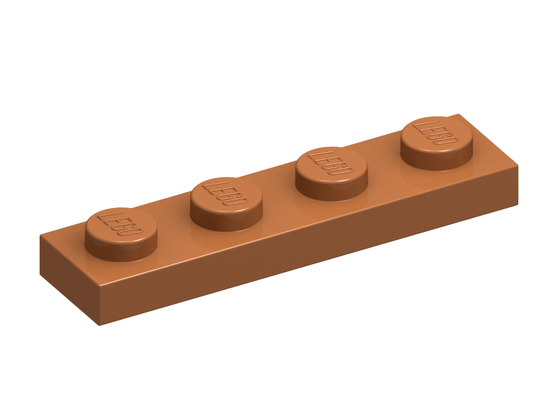 Plate 1 x 4 (3710)