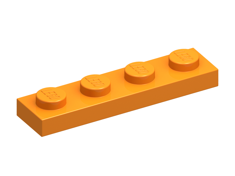 Plate 1 x 4 (3710)