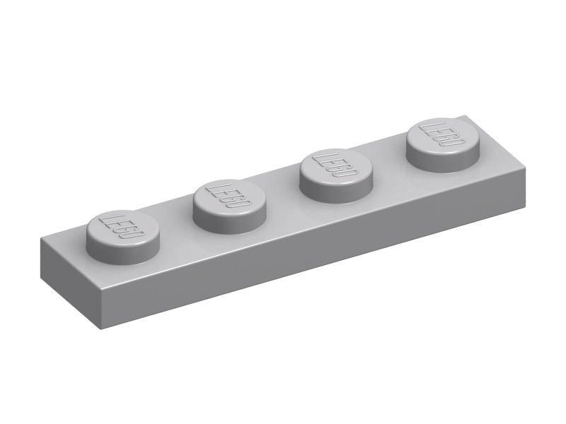 Plate 1 x 4 (3710)