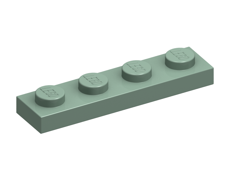 Plate 1 x 4 (3710)