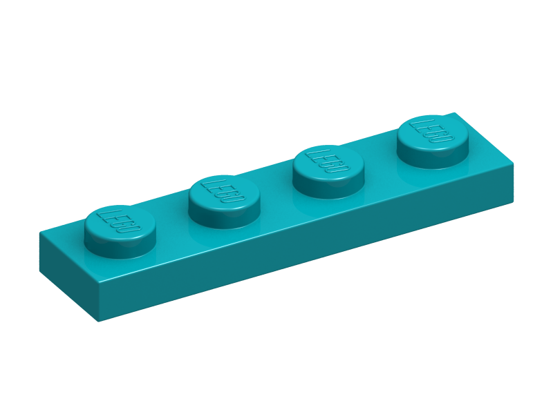 Plate 1 x 4 (3710)