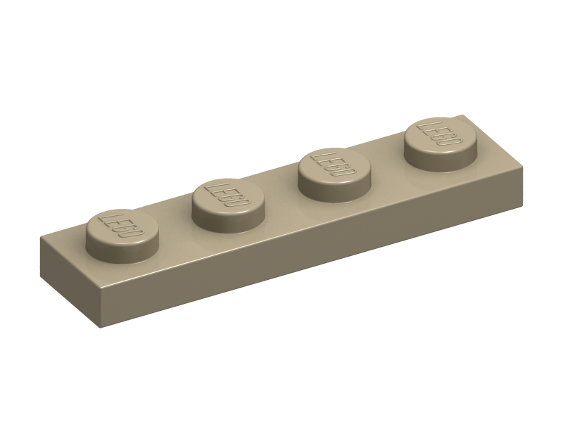 Plate 1 x 4 (3710)