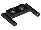 Plate, Modified 1 x 2 with Bar Handles - Flat Ends (3839b)