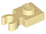 Plate, Modified 1 x 1 with Open O Clip Thick (Vert (4085/60897)