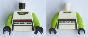Torso Speed Champions with Porsche Motorsport Pattern (973pb2045c01)