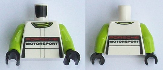 Torso Speed Champions with Porsche Motorsport Pattern (973pb2045c01)