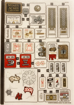 Наклейки LEGO для набора 76218, Sheet 2 - (10103474/6435662)