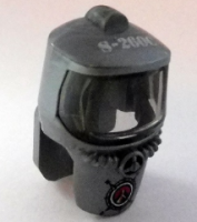 Headgear Hood Hazard Suit with T Face Shield 'S-260C' (93566c02pb01)