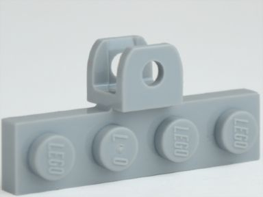 Plate, Modified 1 x 4 with Tow Ball Socket (98263/49422)