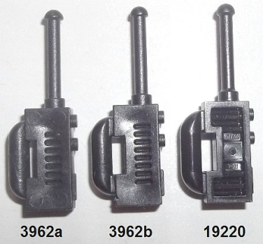 Minifigure, Utensil Radio with Extended Handle (3962b )