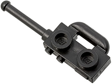 Minifigure, Utensil Radio with Extended Handle (3962b )