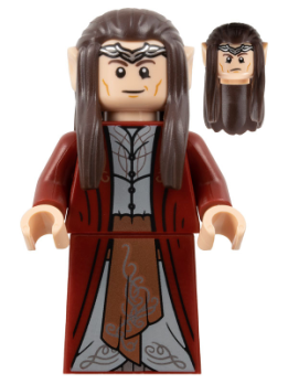 Elrond - Dark Red Robe (lor128)