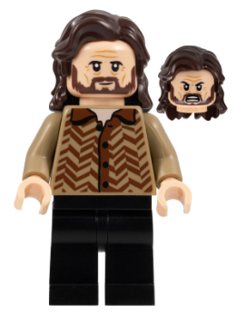 Минифигурка Sirius Black - Dark Brown Hair, Dark Tan Sweater (hp371)