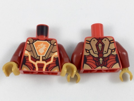 Torso Nexo Knights Female Armor(973pb2977c01)